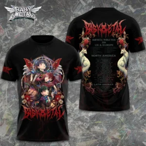 Babymetal World Tour 2026 3D Apparel - GNE8336