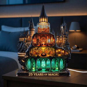 Harry Potter 25th Anniversary 2026 Custom Shape Acrylic Light Box - TMTHU8548