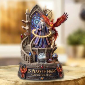 Harry Potter 25th Anniversary 2026 Custom Shape Acrylic Plaque - TMTHU7961
