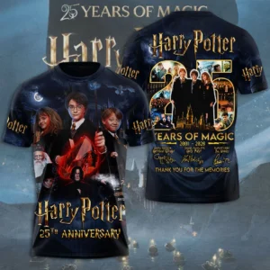 Harry Potter 25th Anniversary 3D Apparel - TMTHU7812