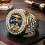 Harry Potter 25th Anniversary 3D Engraved Ring – TMTHU8564