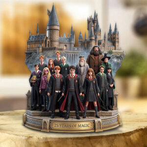 Harry Potter 25th Anniversary Custom Shape Acrylic Plaque - TMTHU8552