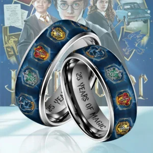 Harry Potter 25th Anniversary Custom Alloy Ring - TMTHU8606