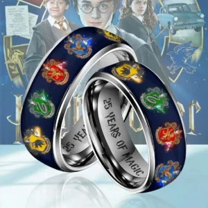Harry Potter 25th Anniversary Custom Alloy Ring - TMTHU8902