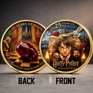 Harry Potter 25th Anniversary Commemorative Coin - TMTHU8634