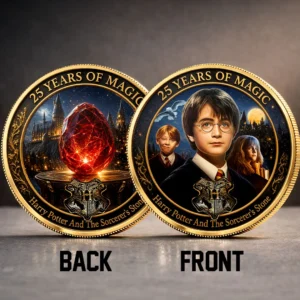Harry Potter 25th Anniversary Commemorative Coin - TMTHU8727
