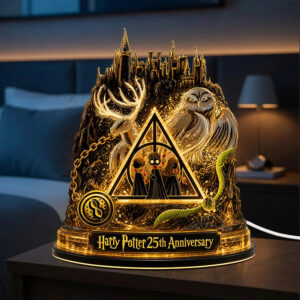 Harry Potter 25th Anniversary Custom Shape Acrylic Light Box - TMTHU8514