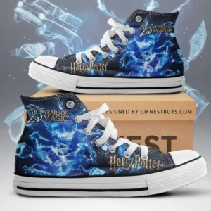 Harry Potter 25th Anniversary High Top Canvas Shoes – TMTHU8569