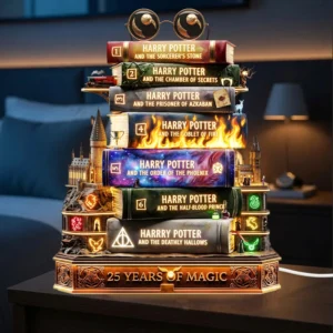Harry Potter 25th Anniversary Custom Shape Acrylic Light Box - TMTHU8905