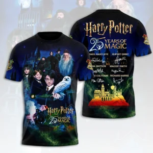 Harry Potter 25th Anniversary 3D Apparel - HOATT20349