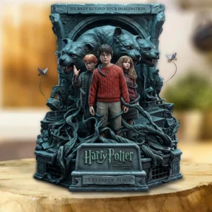 Harry Potter 25th Anniversary Custom Shape Acrylic Plaque - TMTHU8935