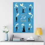 Harry Potter 25th Anniversary Rectangle Canvas With Inner Frame – TANTN24976