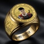 Harry Potter 25th Anniversary 3D Engraved Ring – HOATT20255