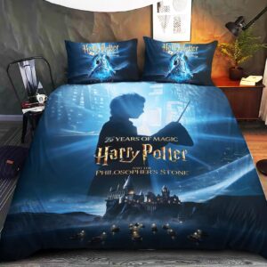 Harry Potter 25th Anniversary 3-Piece Duvet Bedding Set - HOATT20272