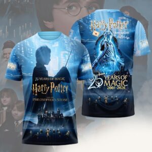 Harry Potter 25th Anniversary 3D Apparel – HOATT20254