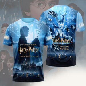 Harry Potter 25th Anniversary 3D Apparel - HOATT20315