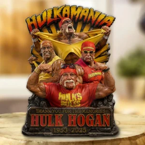 Hulk Hogan Custom Shape Acrylic Plaque - GNE8185