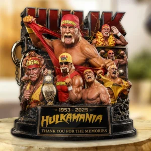 Hulk Hogan Custom Shape Acrylic Plaque - GNE8188