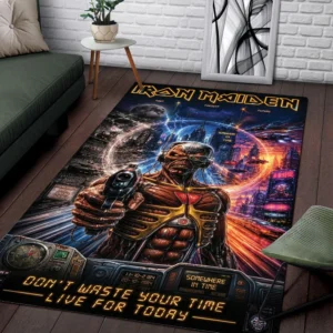 Iron Maiden Rectangular Rug - TMTHU8880