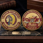 Indian Motorcycle 125th Anniversary Commemorative Coin – TMTHU8050