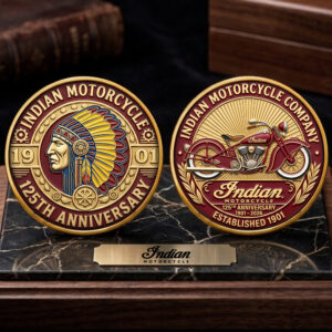 Indian Motorcycle 125th Anniversary Commemorative Coin - TMTHU8050
