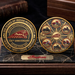 Indian Motorcycle 125th Anniversary Commemorative Coin - TMTHU8051