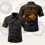 Indian Motorcycle 125th Anniversary 2D Short Sleeve Mechanic Shirt – HOATT20240