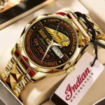 Indian Motorcycle 125th Anniversary Alloy Luxury Quartz Watch – TMTHU8649