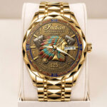 Indian Motorcycle 125th Anniversary Alloy Luxury Quartz Watch – TANTN24806