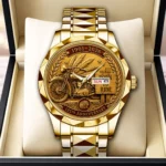 Indian Motorcycle 125th Anniversary Alloy Luxury Quartz Watch – HOATT20405