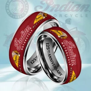Indian Motorcycle 125th Anniversary Custom Alloy Ring - HOATT20646