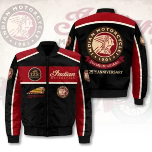 Indian Motorcycle 125th Anniversary 3D Bomber Jacket - HOATT20497