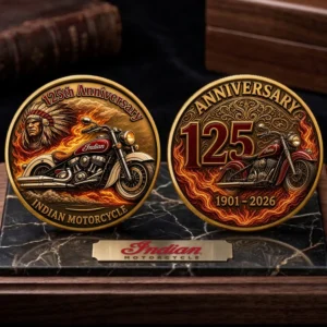 Indian Motorcycle 125th Anniversary Commemorative Coin - TMTHU8618