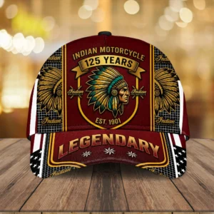 Indian Motorcycle 125th Anniversary Classic Cap – TMTHU8589
