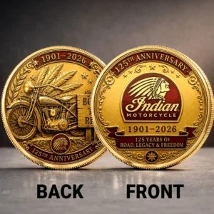 Indian Motorcycle 125th Anniversary Commemorative Coin - TANTN24915