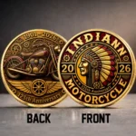 Indian Motorcycle 125th Anniversary Commemorative Coin – TMTHU8657