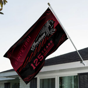 Indian Motorcycle 125th Anniversary 3D Double-side House Flag - TANTN24827