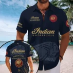 Indian Motorcycle 125th Anniversary Short Sleeve Button-Down Shirt – TMTHU8690