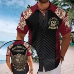 Indian Motorcycle 125th Anniversary Short Sleeve Button-Down Shirt – TMTHU8832