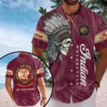 Indian Motorcycle 125th Anniversary Short Sleeve Button-Down Shirt – HOATT20370