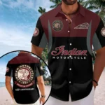 Indian Motorcycle 125th Anniversary Short Sleeve Button-Down Shirt – HOATT20389