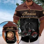 Indian Motorcycle 125th Anniversary Short Sleeve Button-Down Shirt – HOATT20425