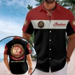 Indian Motorcycle 125th Anniversary Short Sleeve Button-Down Shirt – HOATT20494