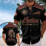 Indian Motorcycle 125th Anniversary Short Sleeve Button-Down Shirt – HOATT20609