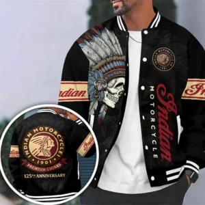 Indian Motorcycle 125th Anniversary Varsity Jacket - HOATT20358