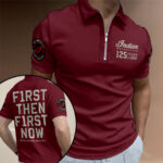 Indian Motorcycle 125th Anniversary Zip Polo Shirt – TANTN24831