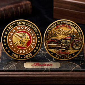 Indian Motorcycle 125th Anniversary Commemorative Coin - TMTHU8086