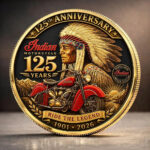 Indian Motorcycle 125th Anniversary Commemorative Coin – TANTN24773