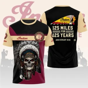 Indian Motorcycle 125th Anniversary 3D Apparel - HOATT20371