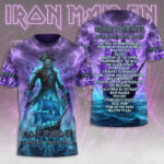 Iron Maiden 2026 World Tour 3D Apparel – TMTHU8574